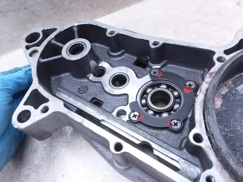 Maico 250 MC Magnum II MC250/T Engine Left Crank Case DAMAGE 1978 1979 ANX-B234