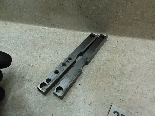 CZ CZ400 981.0 Engine Crankcase Shift Holder Bar Brackets 1972 #27 ANX B210