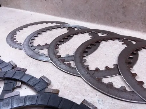Yamaha 500 XT XT500 Enduro Engine Clutch Plate Lot 1977 TT500 ANX-C38
