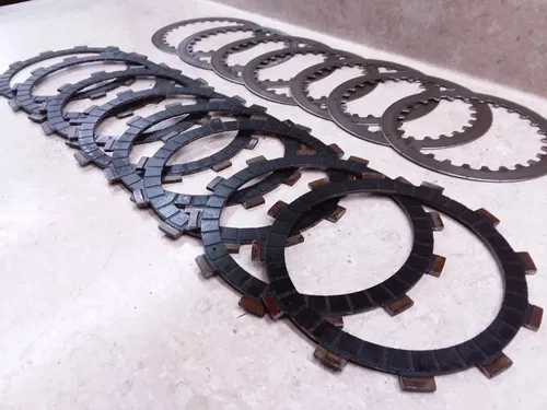 Yamaha 500 XT XT500 Enduro Engine Clutch Plate Lot 1977 TT500 ANX-C38