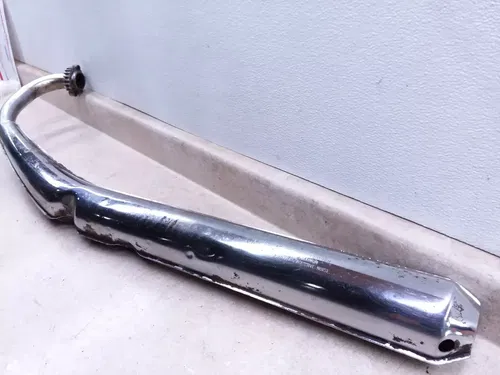 Suzuki 380 GT GT380 Sebring OUTER LEFT Exhaust Muffler Vintage 1975 ANX-C5