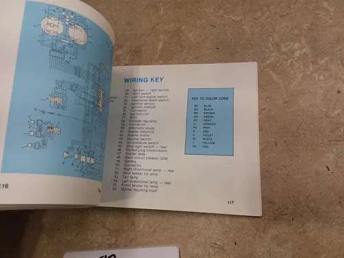 Harley Davidson FLT FLT80 Owners Manual 1980 #109 ANX ARP E17