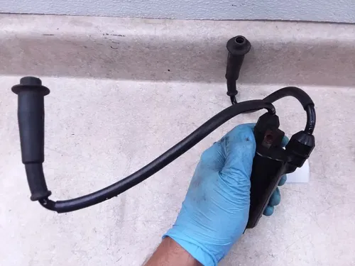 Honda 650 Nighthawk CB CB650 CB650SC Ignition Coil #1 & #2 Wires 1985 ANX-C12