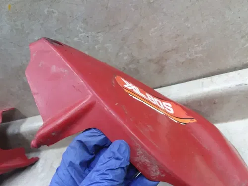 Honda 80 XL80S XL80-S Left Side Cover Panel 1980s #13 ANX ARP E14
