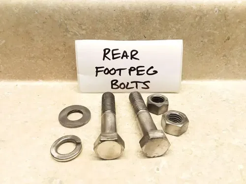 VTG 1975 Honda CB750 CB 750 K5 Rear Foot Peg Bolts PJ-7