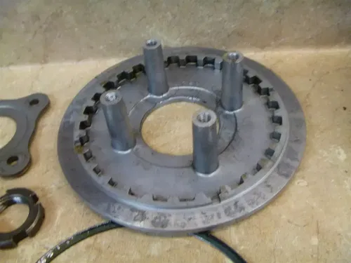 Honda 650 CB CUSTOM CB650 Used Engine Inner Clutch Hub Plates 1981 Vintage HB127
