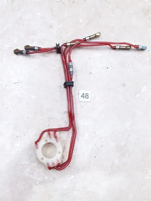 Suzuki 750 GT GT750 Good EARLY Engine Oil Pump Lines Hoses 1972 1973 #48 ARP E27