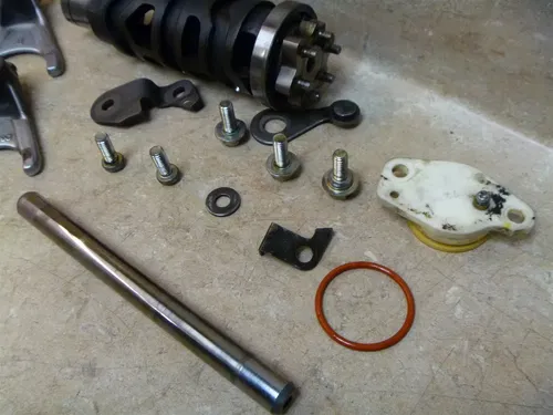 Yamaha 1000 FZR FZR1000-U Used Engine Shift Forks & Drum 1988 #SM91