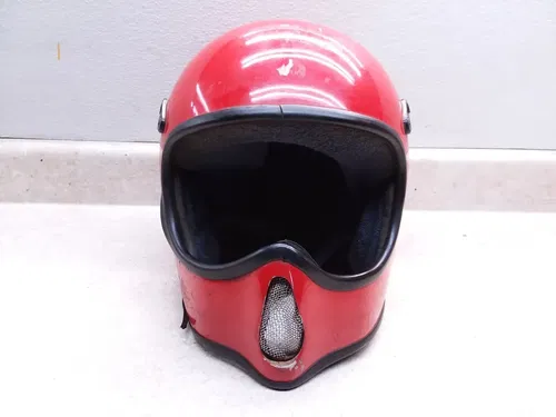 BELL MOTO-X MOTO-III Motorcycle BMX Helmet Size 7 1/8-57cm 06/87 VINTAGE ANX-C