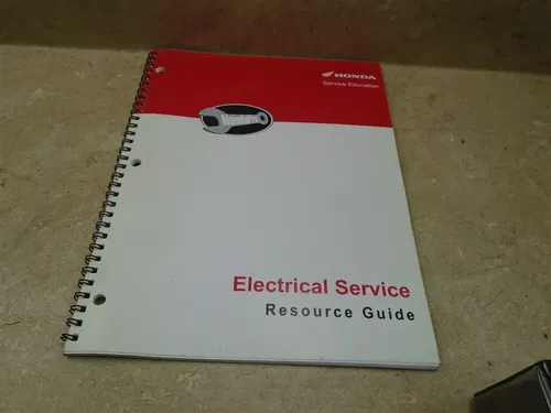Honda Used Electrical Service Manual Resource Guide SR-401