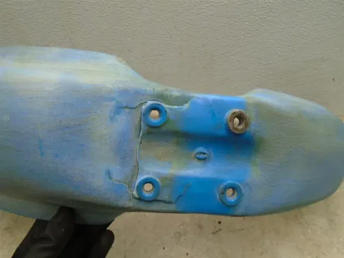 Yamaha 490 IT AHRMA IT490 Cracked Front Fender 1983 YB329 JD
