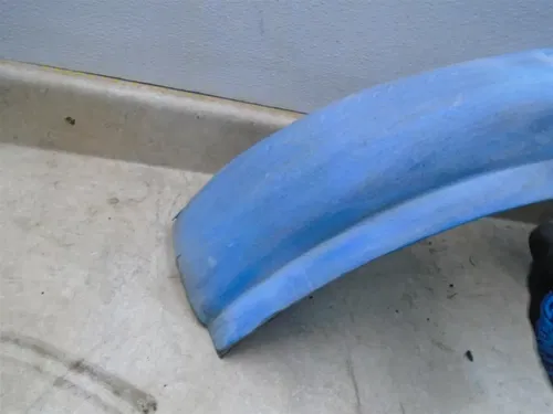 Yamaha 490 IT AHRMA IT490 Cracked Front Fender 1983 YB329 JD