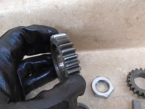 Yamaha 500 TT TT500-C Used Engine Crank Clutch Gear 1976 YB138