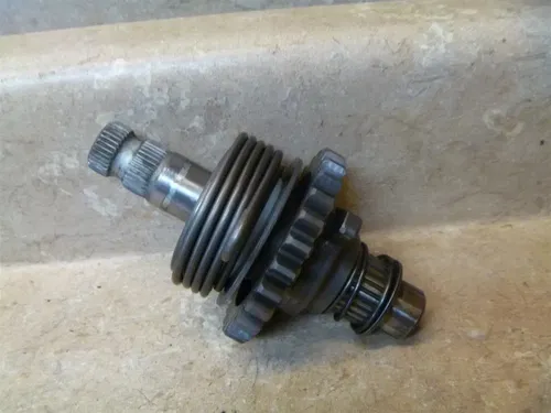 Yamaha 400 IT AHRMA IT400 Used Engine Kickstarter Spindle Shaft 1977 YB75