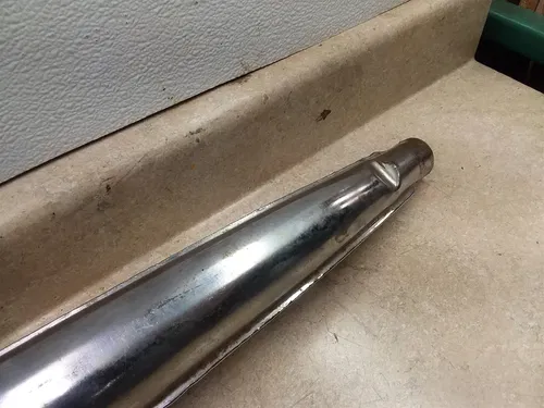 Bridgestone 175 DT175 Original Right Exhaust Muffler 1960s #8 ANX ARP E