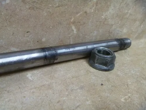 Honda 650 NIGHTHAWK CB650 SC CB650SC Used Rear Wheel Axle 1984 #HB48