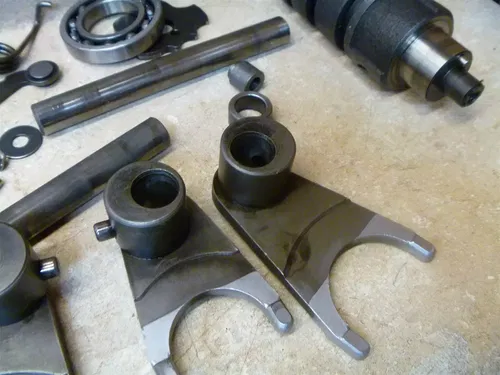 Honda 500 GL SILVERWING GL500-I INTERSTATE Engine Shift Drum Forks 1981 HB173