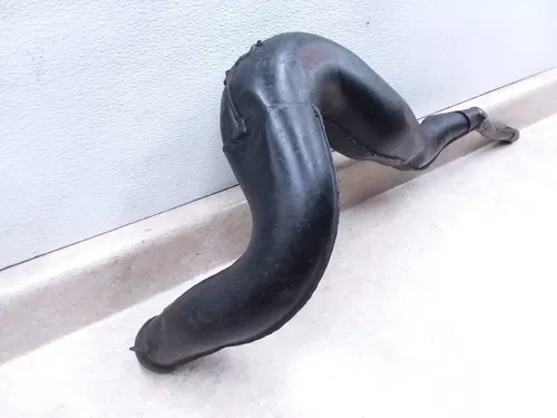 Yamaha 250 360 YZ YZ250 YZ360 OEM Exhaust Muffler 1975 YZ250B VTG ANX-A50 #100