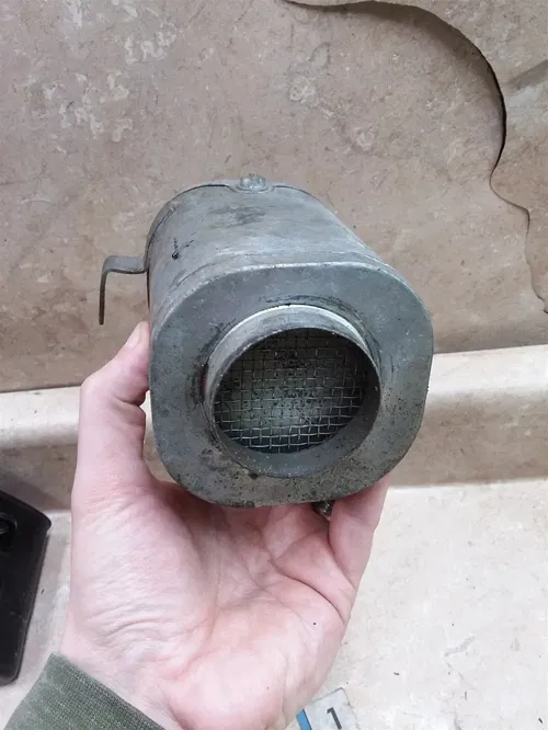 Yamaha 100 TWIN JET YL1 Original Air Box Cleaner 1960s #1 ARP ANX E2