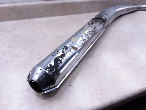 Suzuki 380 GT GT380 Sebring OUTER RIGHT Exhaust Muffler Vintage 1975 ANX-C5