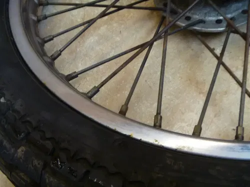 Kawasaki 305 KZ KZ305 CSR Used Front Wheel Rim 1981 KB69 KW3