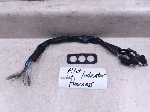 Honda 125 CB CB125 CB125S Meter Pilot Box Socket Harness 1980 ANX-C45