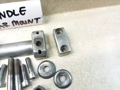 1992 KTM 250SX 250 SX Handlebar Mount Bar Holder Hardware Lot PJ-2