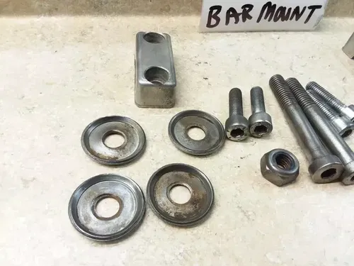 1992 KTM 250SX 250 SX Handlebar Mount Bar Holder Hardware Lot PJ-2