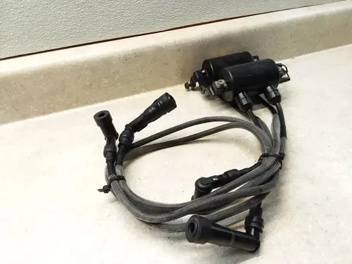 1988 Kawasaki VN 1500 Vulcan VN1500-A2 Ignition Coil Pack Plug Cap Wires PJ-11