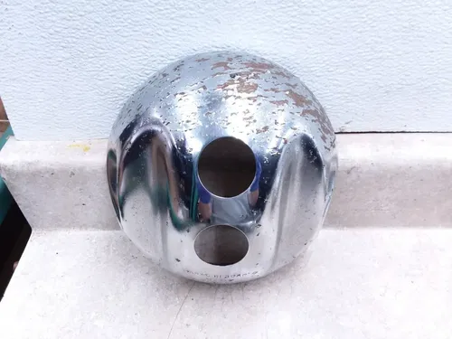 Suzuki 380 GT GT380 Sebring Headlight Bucket Shell POOR CHROME 1975 ANX-C5