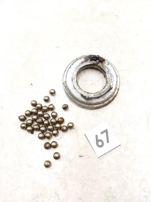Yamaha 250 YDS2 Steering Nut Ball Bearings 1962 1963 Vintage #67 ANX C17