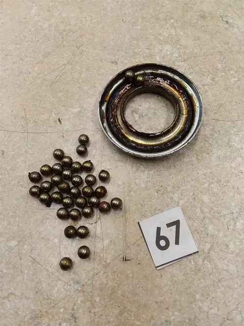 Yamaha 250 YDS2 Steering Nut Ball Bearings 1962 1963 Vintage #67 ANX C17
