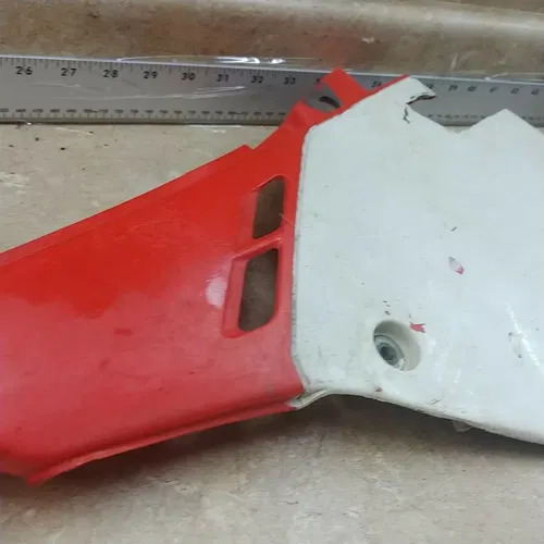 Honda 500 CR CR500 Used Left Side Cover Panel 1988 ANX #A-1010