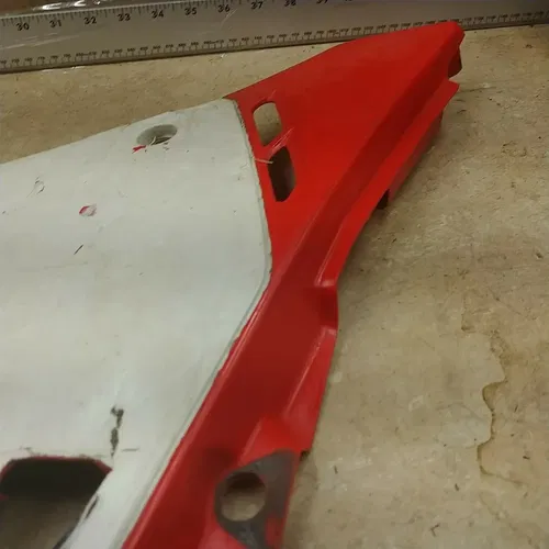 Honda 500 CR CR500 Used Left Side Cover Panel 1988 ANX #A-1010