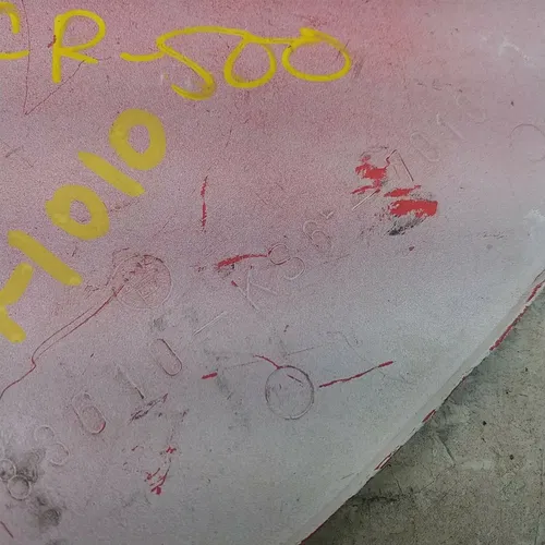 Honda 500 CR CR500 Used Left Side Cover Panel 1988 ANX #A-1010