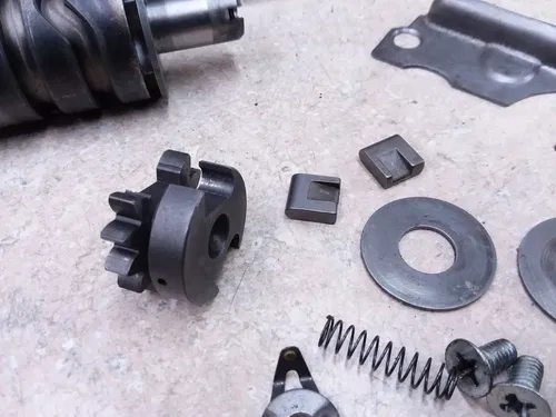 Suzuki T350 Twin 350 Rebel Engine Gear Shift Drum Mechanism Lot 1972 ANX-C