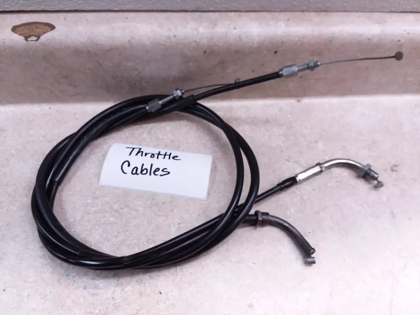 Honda 500 CX Standard CX500 Carb Throttle Cables 1978 1979 ANX-C41 PJ