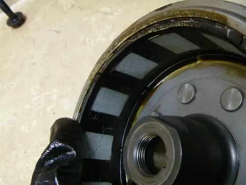 Kawasaki 250 KLR KLR250 Used Engine Flywheel Rotor 1986 SM203