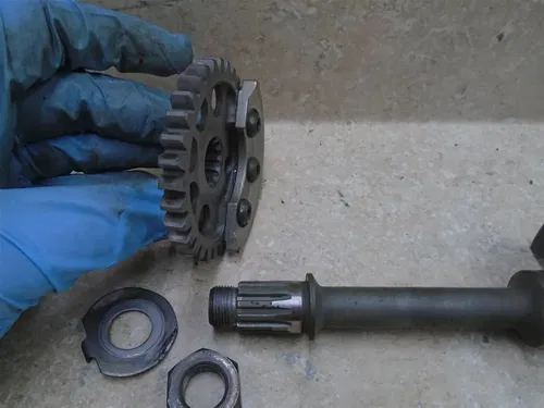 Yamaha 400 YZ YZ400F YZ400-F Used Crankshaft Balancer 1999 YB159