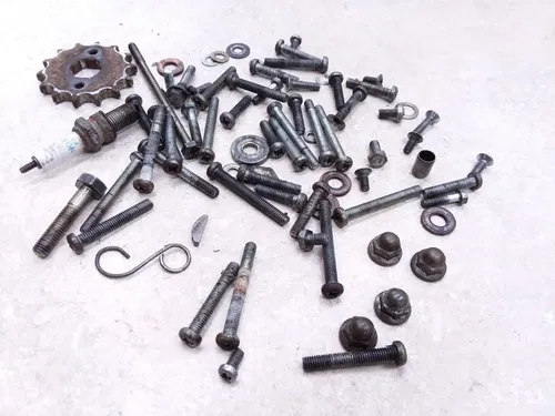 Honda Enduro 100 XL XL100 K0 Engine Misc Case Bolts Hardware Lot 1974 ANX