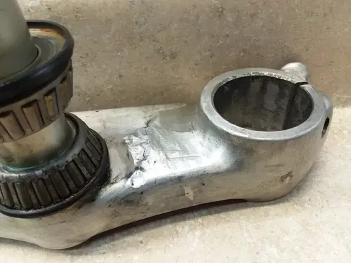 VTG 1983 Honda XR500 XR500R Steering Stem Triple Tree Fork Clamp Bridge PJ-19