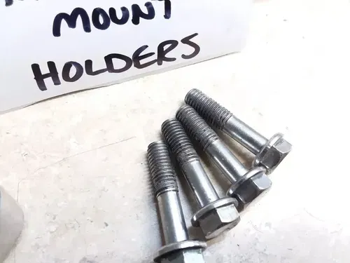 VTG 1983 Honda XR500 XR500R Top Handlebar Holder Mounts & Bolts PJ-19