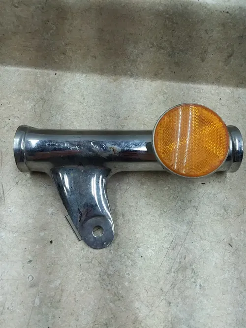 Honda XL100 SL100 SL125 LEFT Headlight Fork Mount Cover & Reflector #8 ARP E20