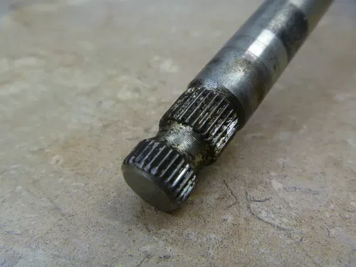 Yamaha XT 125 XT125 Dual Sport Used Engine Gear Shift Shaft 1983 ANX B-16