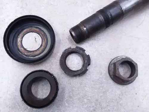 Yamaha 250 YZ YZ250 Steering Stem Triple Clamp Tree RUST 1986 ANX