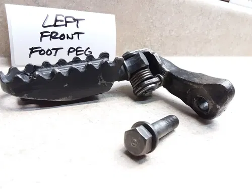 VTG 1975 Honda XL 350 XL350 Left Front Foot Peg Footrest Bar ANX-C55