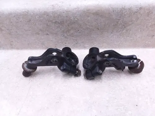 Kawasaki F7 Enduro 175 OEM Handlebar Lever Perch Pair 1974 VTG ANX-B202