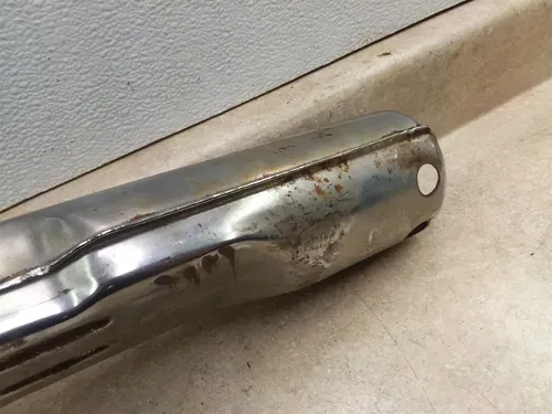Kawasaki KH250 S1 Original Left Exhaust Muffler 1970s #2 ANX ARP E