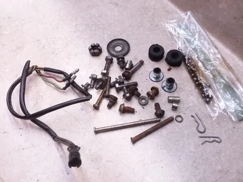 Yamaha 360 Enduro DT DT360 Misc Frame Hardware 1974 DT400 DT250 VTG ANX-C35