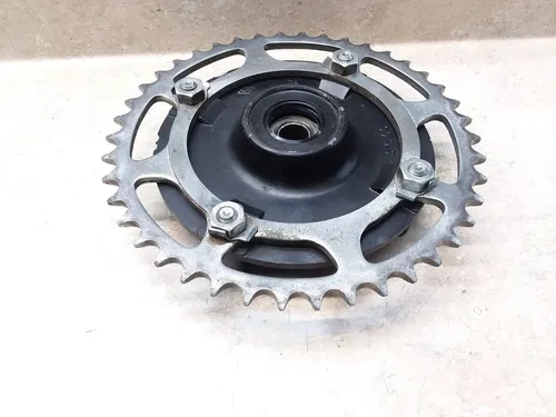 VTG 1986 Yamaha XT 600 XT600 Rear Wheel Hub & Drive Chain Sprocket ANX-C60